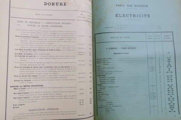 série de prix applicable aux travaux des batiments 1910 – Image 8