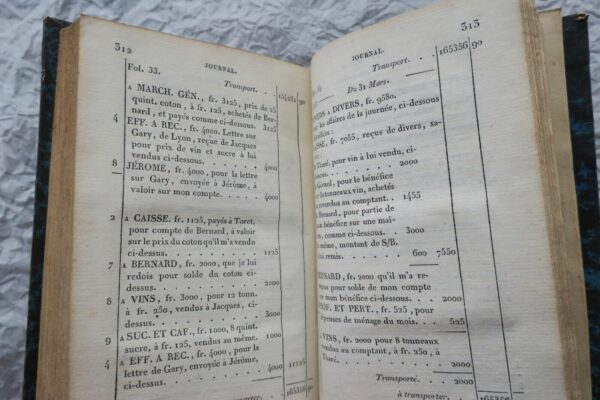 tenue des livres enseignée en vingt et une leçons et sans maître 1830 – Image 8