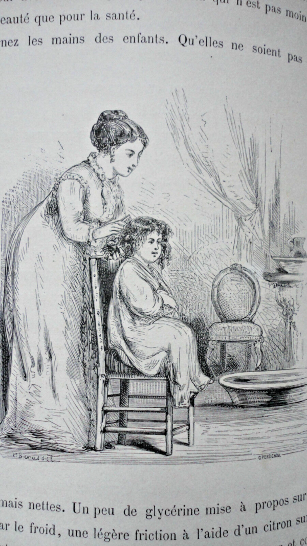 toilette d'Alice par son oncle 1870 illustré par Benassit – Image 7