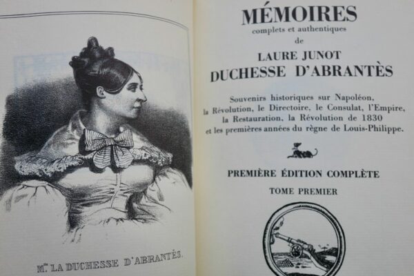 ABRANTES duchesse d'.. Mémoires complets et authentiques de Laure Junot Duchesse – Image 7