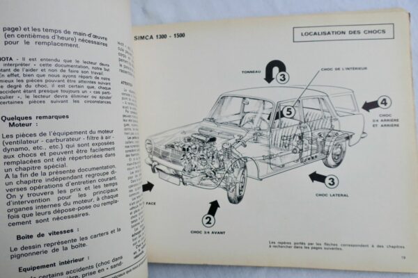 ASSURANCES TECHNIQUES DE L'EXPERTISE AUTOMOBILE 1966 SIMCA 1300-1500 – Image 6