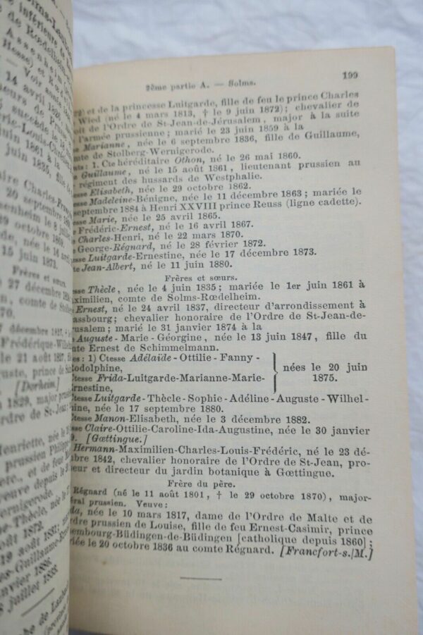 Almanach de Gotha 1887 Annuaire généalogique, diplomatique et statistique... – Image 7