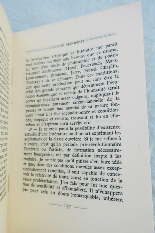 André Breton. Les manifestes du surréalisme suivi de..sur Alfa – Image 3