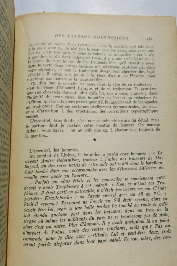 Aragon Littérature soviétiques Denoël. 1955, S.P. + dédicace – Image 5