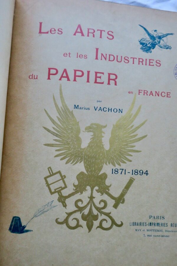 Arts et les Industries du papier en France 1871-1894 – Image 4