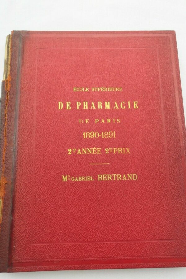 Atlas Manuel de L'Histologie des drogues simples 1887