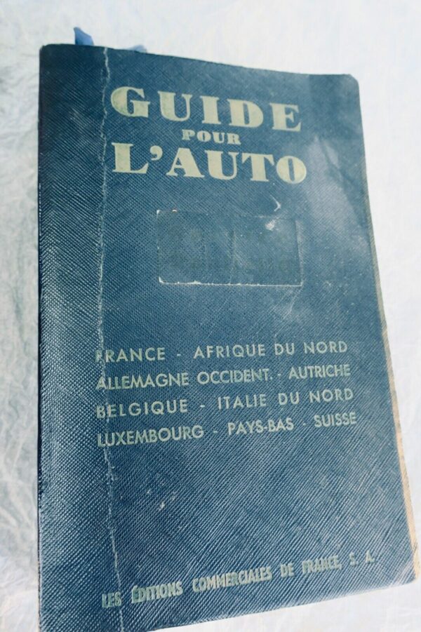 Auto guide pour l'auto 1960