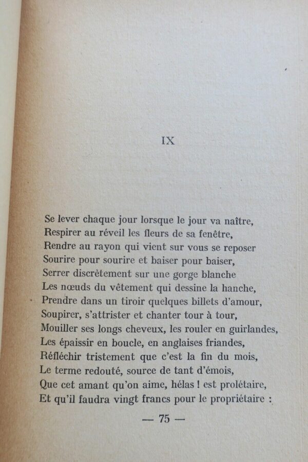 BAUDELAIRE CHARLES VERS RETROUVES (JUVENILIA - SONNETS) - MANOEL 1929 – Image 5