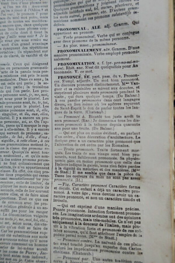 BESCHERELLE AÎNE M. Dictionnaire national 1857 en 3 volumes – Image 5