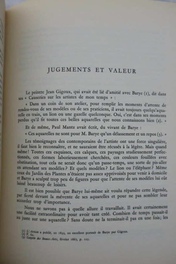 Barye Les Aquarelles de Barye. Etude critique et catalogue raisonné – Image 7