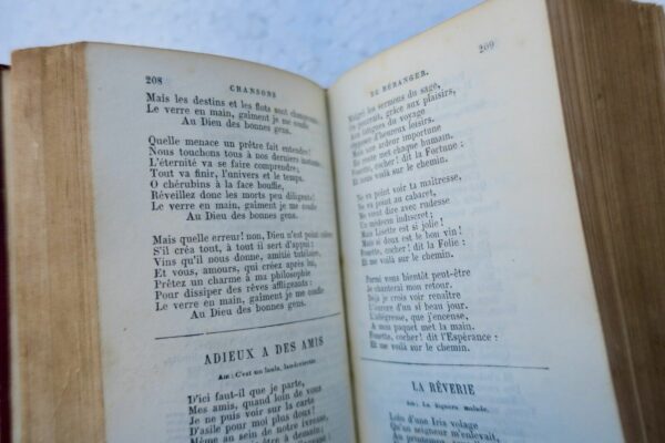 Béranger Chansons de P.-J. de Béranger, 1815-1834. MINI – Image 5