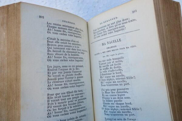 Béranger Chansons de P.-J. de Béranger, 1815-1834. MINI – Image 6