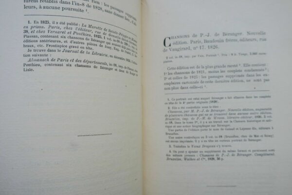 Bétanger Bibliographie de l'oeuvre de P.J. de Béranger 1876 – Image 8