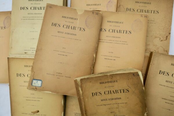 Bibliothèque de l'école des Chartes. Revue d'érudition 1928-1944