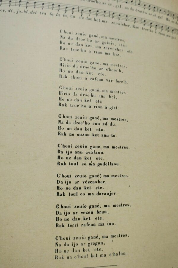 Bretagne Trente Mélodies Populaires de Basse-Bretagne 1885 – Image 9