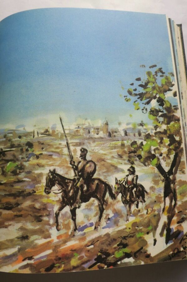 CERVANTES : DON QUICHOTTE DE LA MANCHE illustré par JOSE-LUIS REY-VILA – Image 8