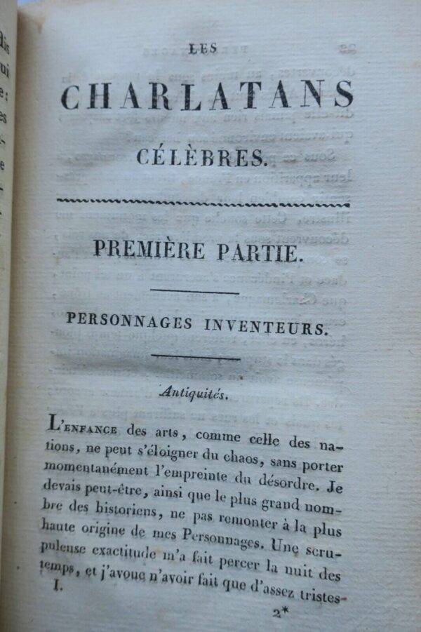 CHARLATANS CÉLÈBRES, ou Tableau Historique des Bateleurs...1819 – Image 7