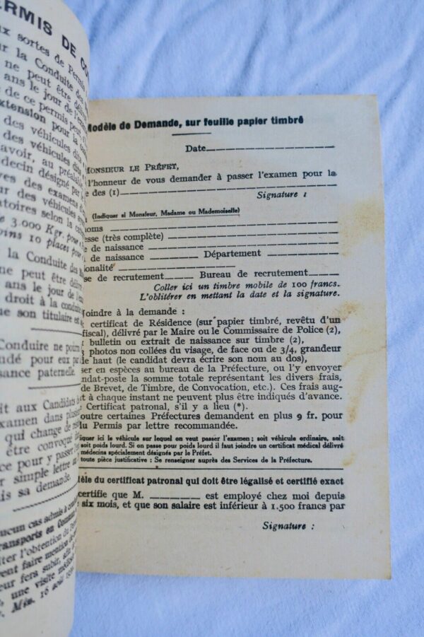 CODE nouveau code de la route, automobiles, motocyclettes, poids lourds... 1947 – Image 3