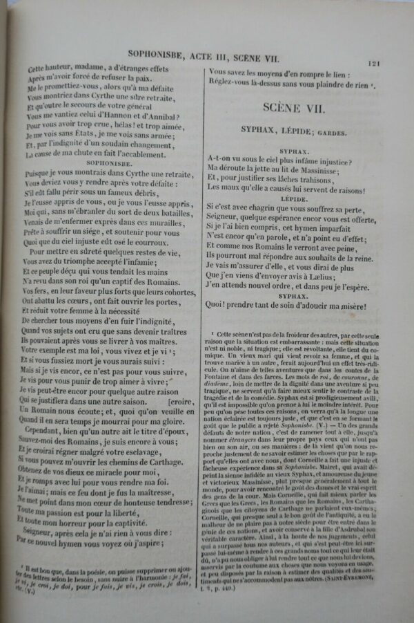 CORNEILLE  Oeuvres complètes de P. & Th Corneille, suivie 1862 – Image 6