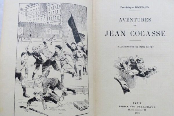 Cartonnage Aventures de Jean Cocasse. Illustrations de René Giffey – Image 12