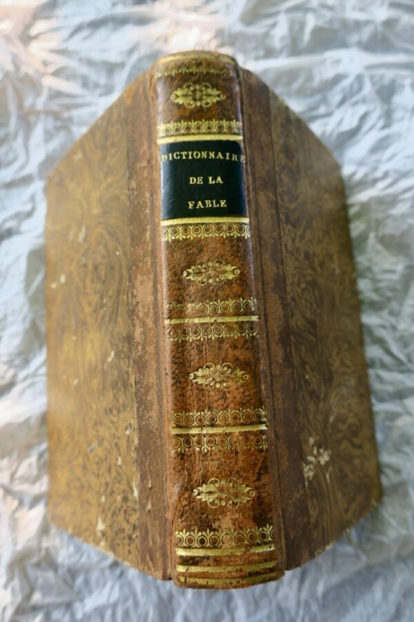 Chompré Dictionnaire abrégé de la Fable, pour l'intelligence des poëtes..1824