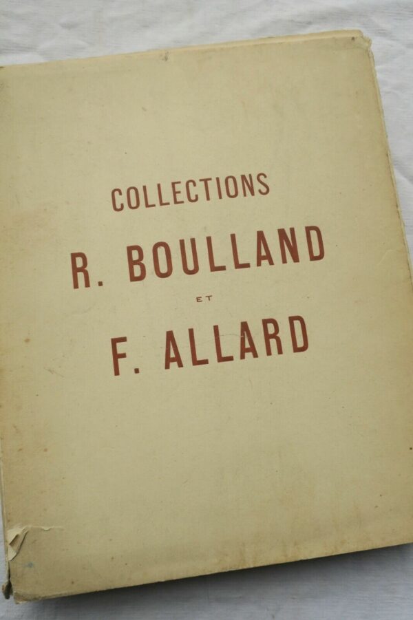 Collection R. Boulland. Collection F. Allard. 1925 – Image 3