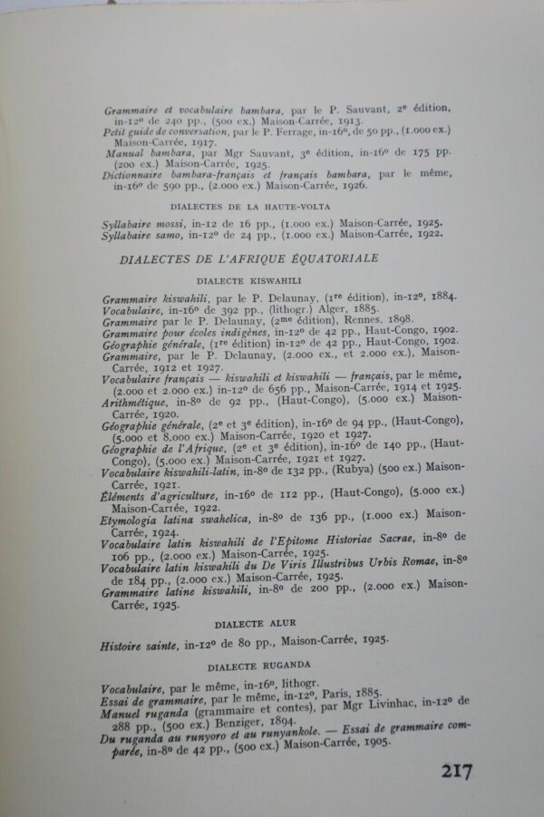 Colonies L'Oeuvre civilisatrice et scientifique des missionnaires 1931 – Image 4