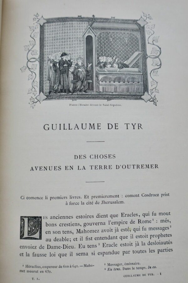 Croisades Guillaume de Tyr et ses continuateurs 1879 – Image 7