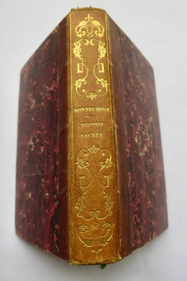 DE BONNECHOSE EMILE HISTOIRE SACREE OU PRECIS HISTORIQUE 1839