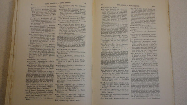 DICTIONNAIRE DE GEOGRAPHIE ANCIENNE ET MODERNE. A l'usage du libraire.. – Image 4