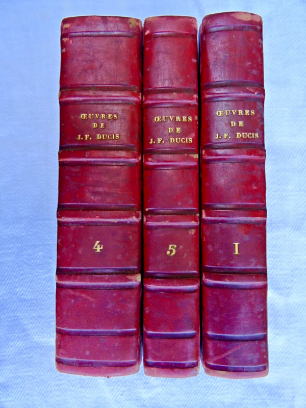 DUCIS (J.F.). Oeuvres 1827