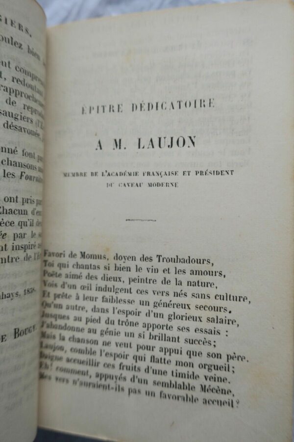 Désaugiers Chansons complètes et Poésies Diverses 1858 mini – Image 4