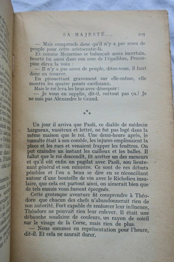 Dominique ( Pierre ) Sa majesté Grasset + dédicace à Robert Garric – Image 4