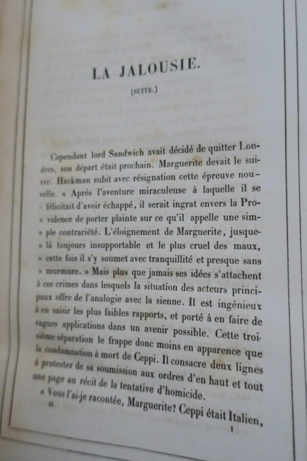 Dumas, Arnould, Fournier, Fiorentino, Mallefille Causes & Crimes célèbres 1842 – Image 9