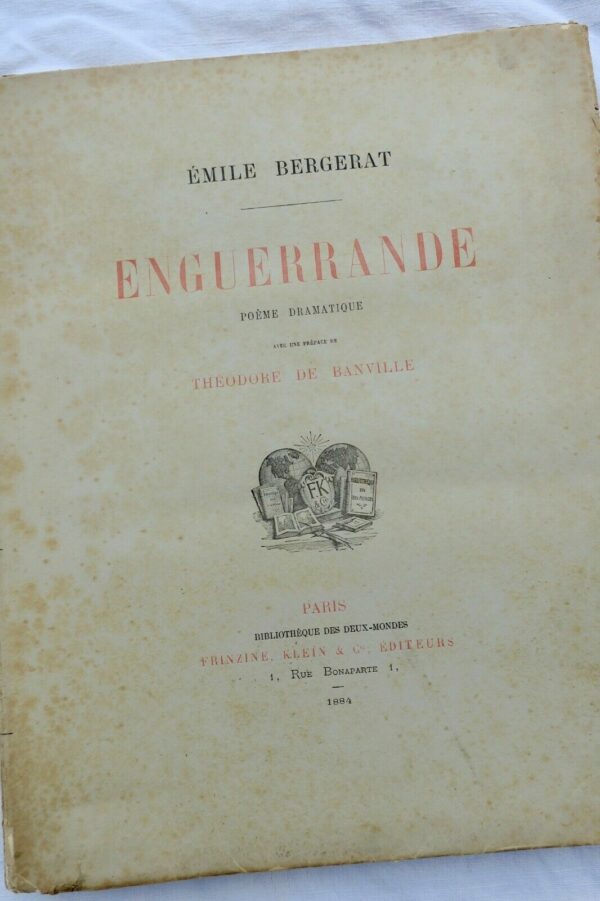 Enguerrande. Poème dramatique précédé d'une préface par Théodore Banville Rodin – Image 3