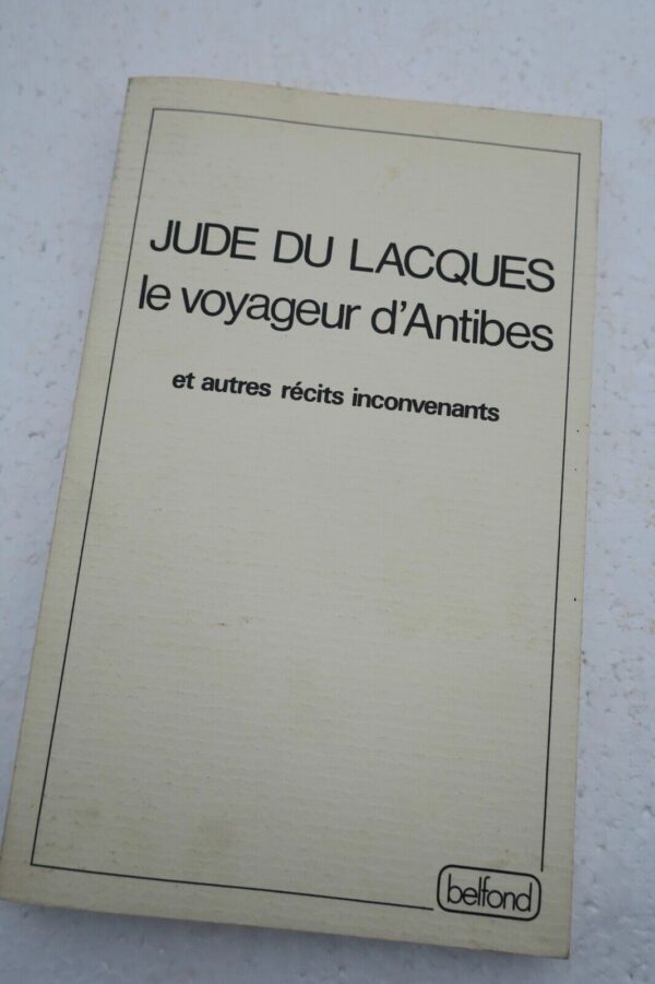 Erotique Jude du Lacques le voyageur d'Antibes