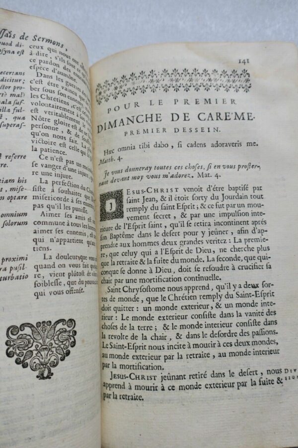 Essais de Sermons pour tous Les Jours du Carême 1685 – Image 7