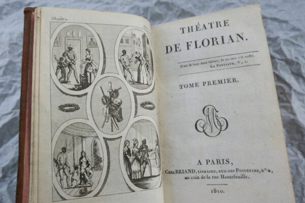 FLORIAN THEATRE DE FLORIAN 85 x 135 x 50 mm. – Image 4