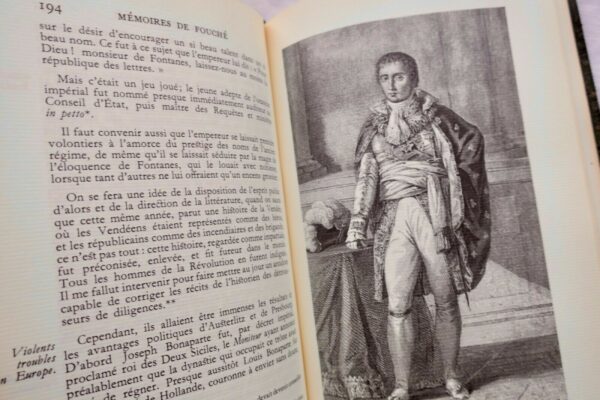 FOUCHE MEMOIRES COMPLETS ET AUTHENTIQUES DE JOSEPH FOUCHE, DUC D'OTRANTE – Image 4