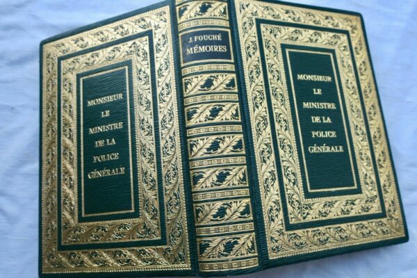 FOUCHE MEMOIRES COMPLETS ET AUTHENTIQUES DE JOSEPH FOUCHE, DUC D'OTRANTE