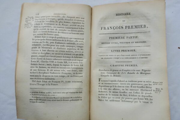 Francois 1er GAILLARD  Histoire de François Premier 1819 – Image 13