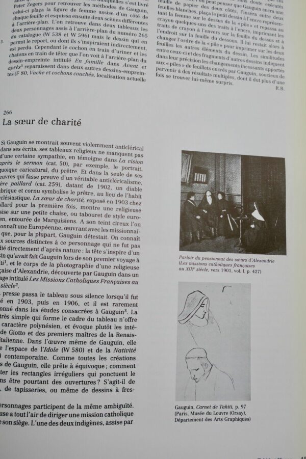 GAUGUIN 10 JANVIER - 24 AVRIL 1989. GALERIES NATIONALES DU GRAND PALAIS – Image 3