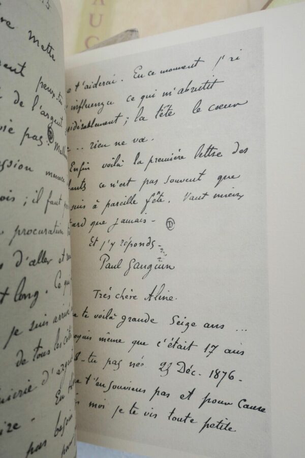 GAUGUIN (Paul) Cahier pour Aline – Image 5