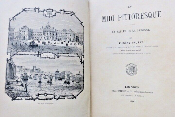 Garonne MIDI PITTORESQUE LA VALLEE DE LA GARONNE 1890 – Image 3