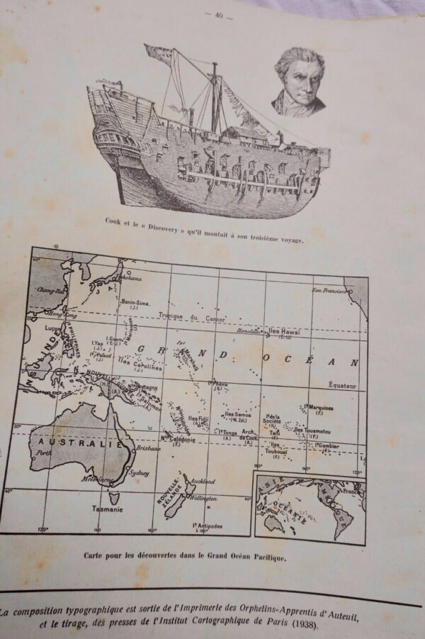 Géographie générale - Découverte de la Terre. 1938 – Image 3