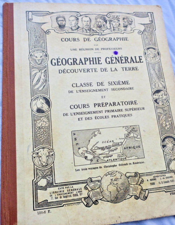 Géographie générale - Découverte de la Terre. 1938