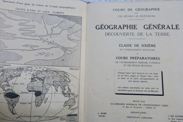 Géographie générale - Découverte de la Terre. 1938 – Image 9