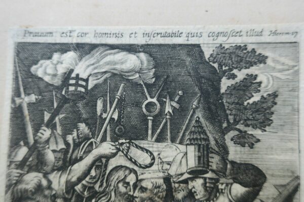 Gravure pieuse 16 ème Joannes de Loysi – Image 5