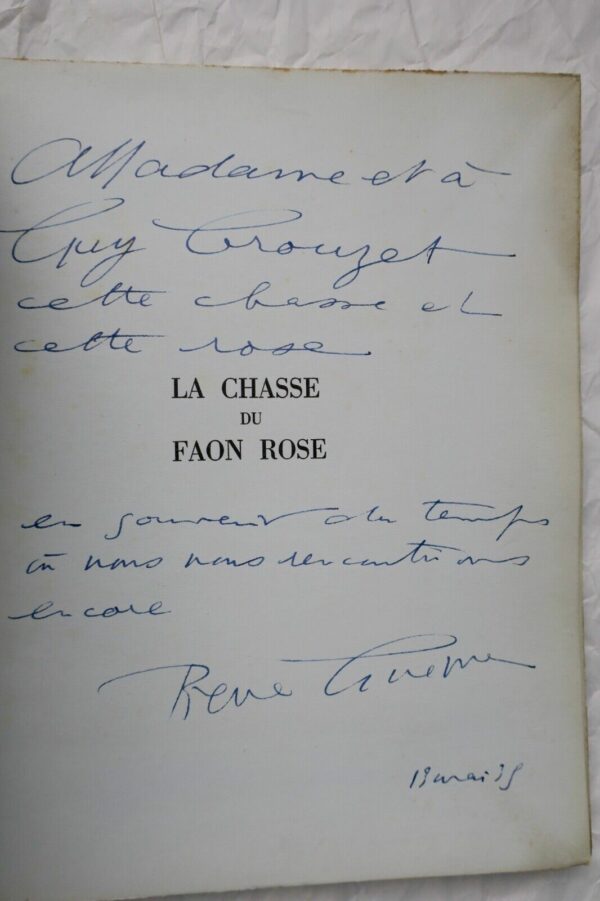 Guéguen La Chasse du Faon rose + dédicace – Image 8