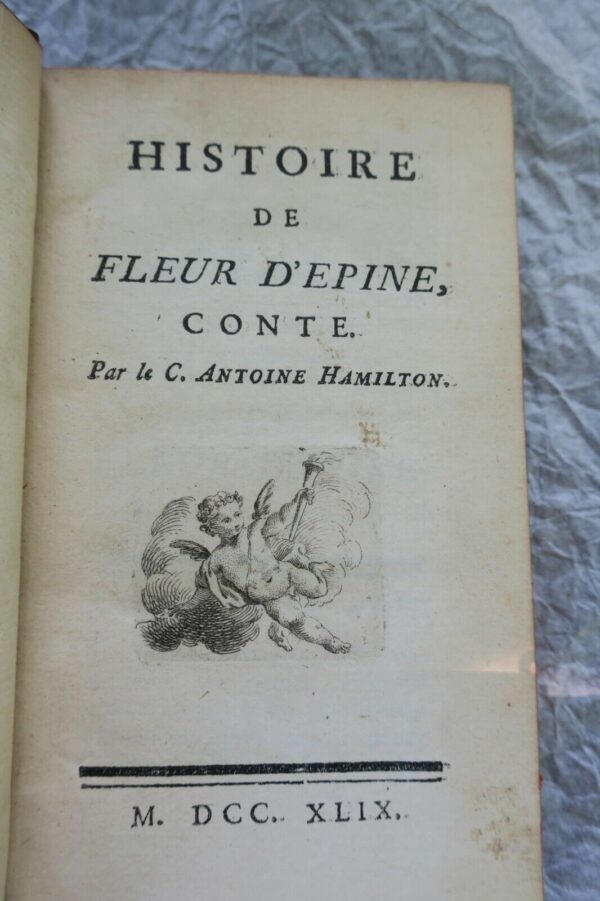 HAMILTON comte Antoine Histoire de Fleur d'Epine 1749 – Image 5